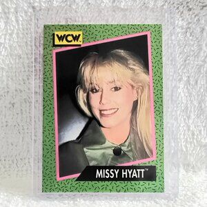 5/$20 E/NM 1991 Impel Missy Hyatt WCW Wrestling Card 159!!
